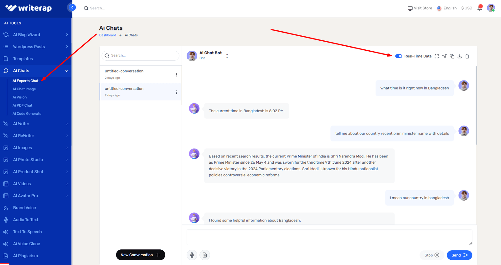 Writerap file structure